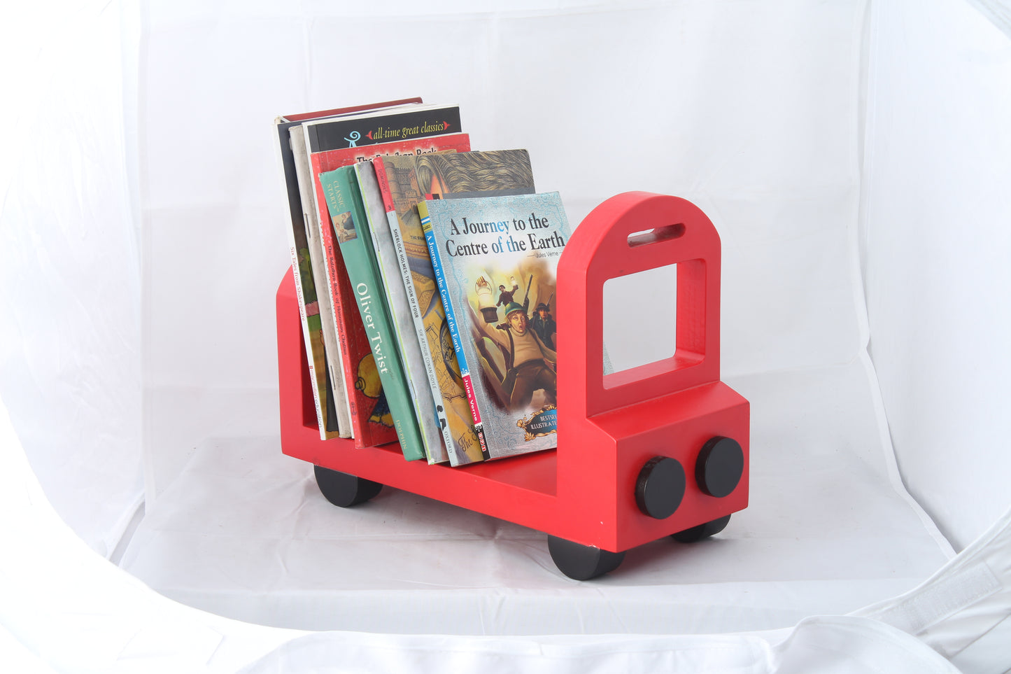 Red Bus Book Stand