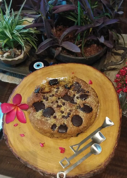 Raw Wood Round Platter